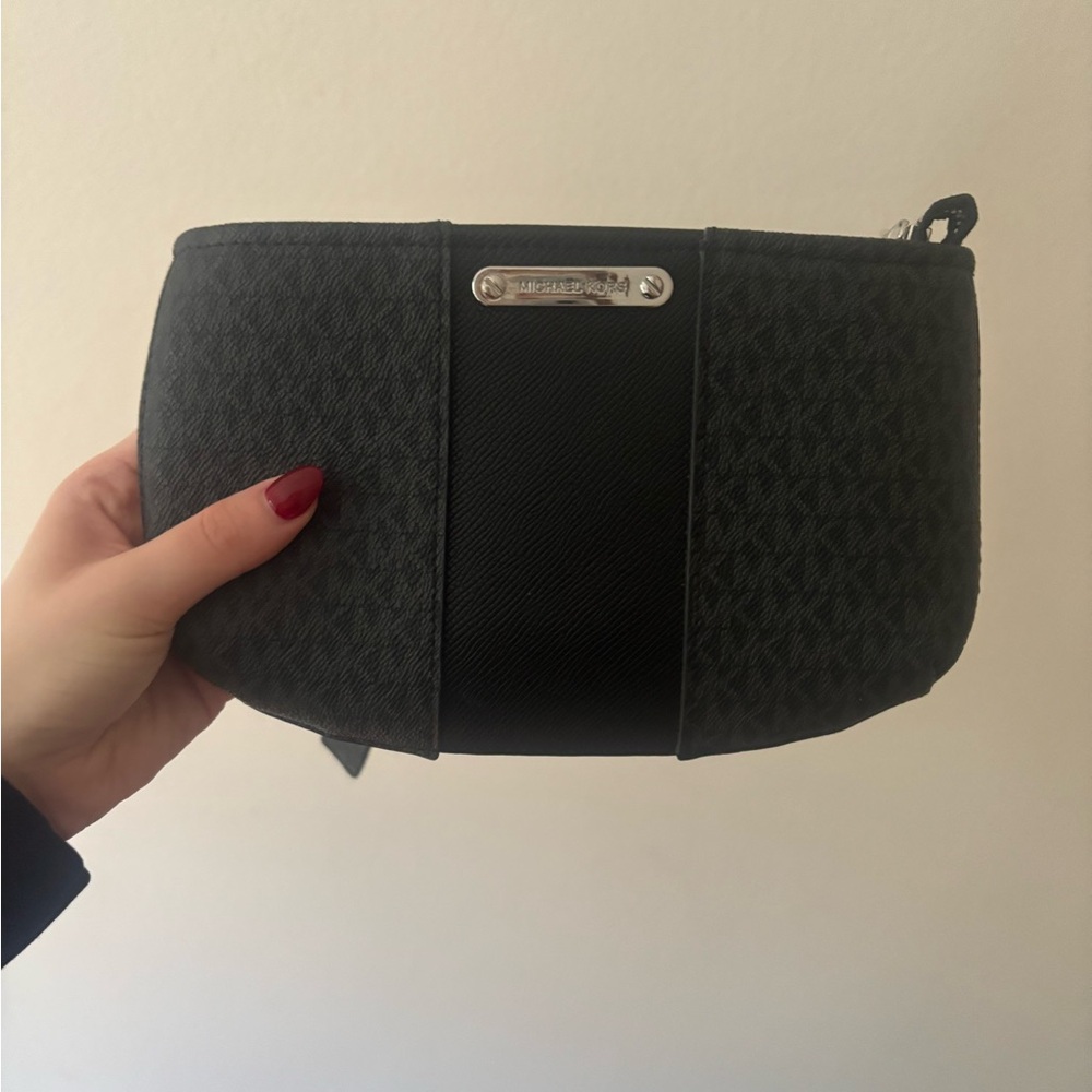 Michael kors Black and Gray Crossbody Bag